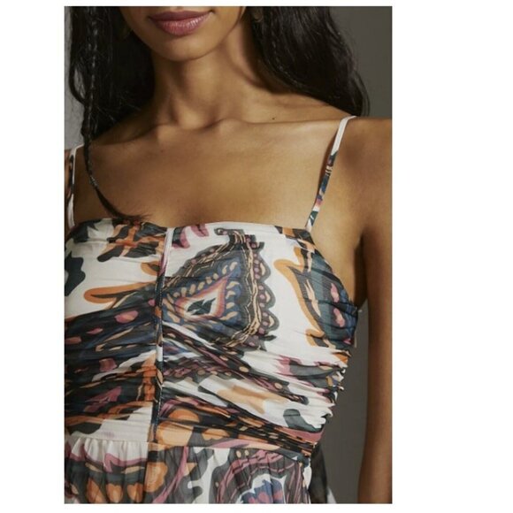 Anthropologie Ranna Gill Pleated Halter Jumpsuit - Picture 4 of 13